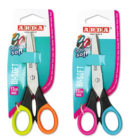 Forbice ARDA Bi-Soft plastica morbida/ac FB1308