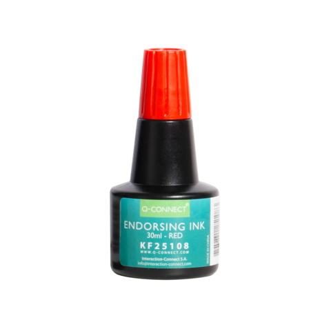 Inchiostro per timbri Q-Connect senza ol KF25108
