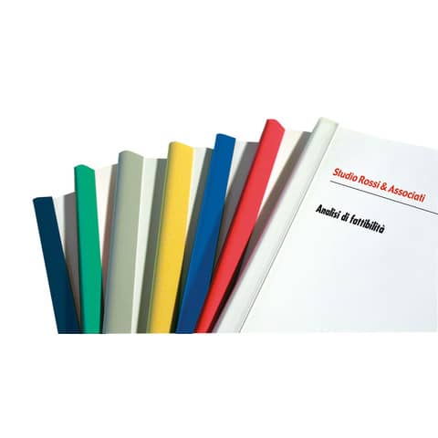 Dorsi plastici Leonardi per rilegatura s conf.50 - D104RO