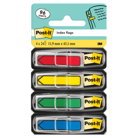 Segnapagina removibili Post-it? Index Mi 4 confezioni da 24 - 684ARR3