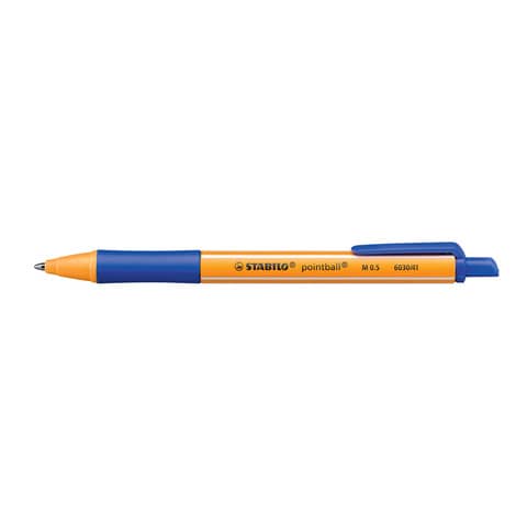 Penna a sfera a scatto Stabilo Pointball 6030/41
