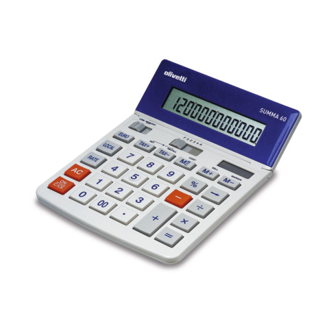 Calcolatrice da tavolo OLIVETTI Summa 60 B9320 000
