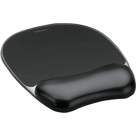 Tappetino mouse con poggiapolsi FELLOWES 20,2 x 23,5 x 2,5 cm - 9112101