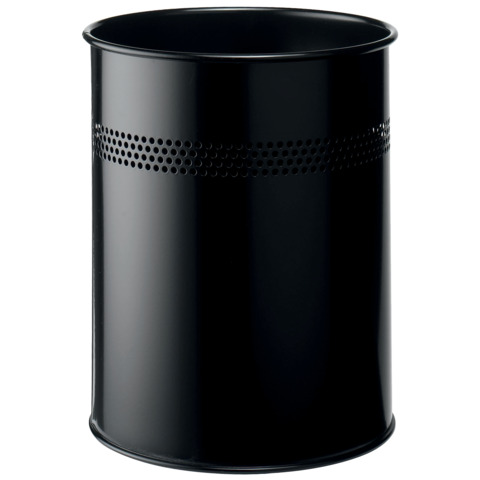 Cestino gettacarte DURABLE cilindrico co nero - 330001