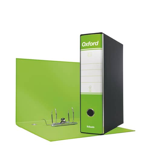 Registratore con custodia Esselte G85 Ox cm verde lime - 390785600