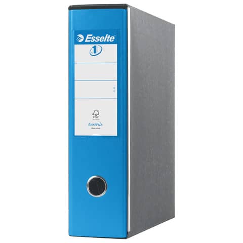 Registratori con custodia Esselte G53 Eu rivestito in PP blu vivida - 390753910