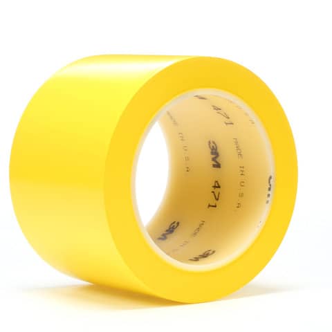 Nastro per segnaletica Scotch? 471 rotol 471 GIALLO