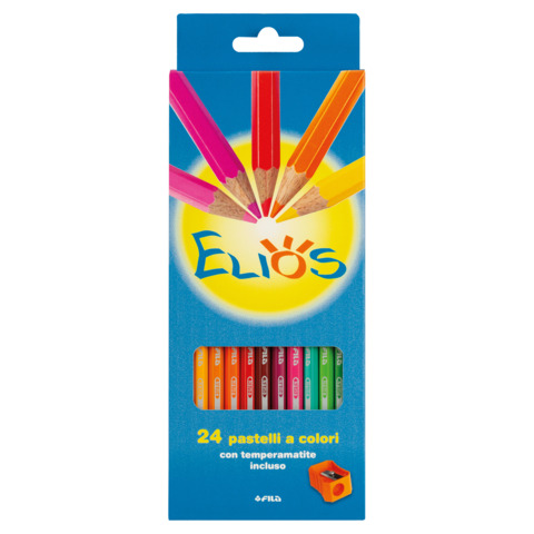Matite colorate FILA Elios colori assort temperino - F274300