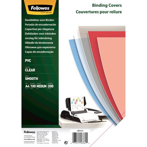 Copertine per rilegatura FELLOWES Super  conf.100 - 5376102