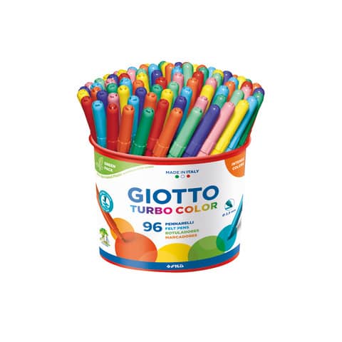 Pennarelli GIOTTO Turbo Color punta fine barattolo da 96 - F521500