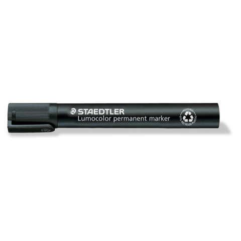 Marcatore permanente punta tonda Staedtl 2 mm nero - 352-9