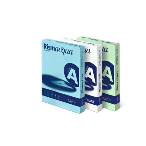 Carta colorata Favini Rismacqua colori t 07 - Risma da 125 fogli - A672104