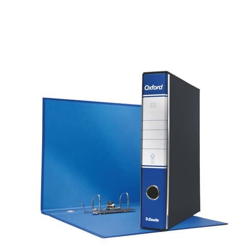 Registratore con custodia Esselte G82 Ox cm blu - 390782050