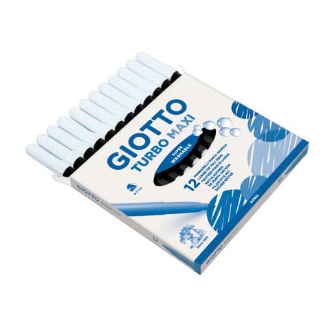 Pennarello GIOTTO Turbo Maxi punta gross Conf. 12 pezzi - F456036