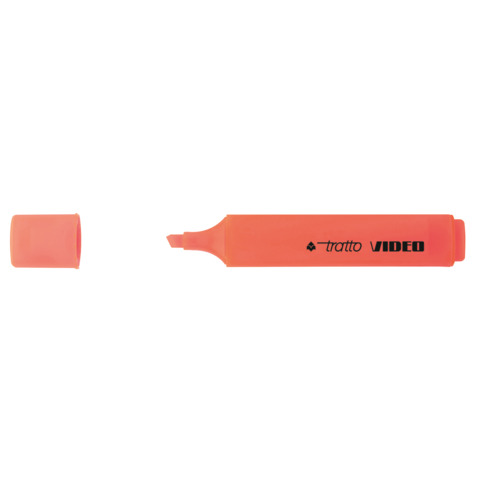 Evidenziatore TRATTO Video 1-5 mm rosso F830206